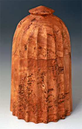 Flower wood turning by Paul Petrie