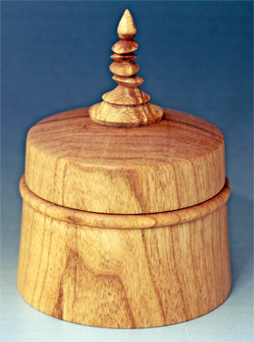 Flower wood turning by Paul Petrie