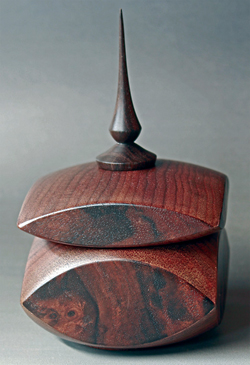 Flower wood turning by Paul Petrie