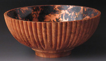 Flower wood turning by Paul Petrie