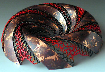 Flower wood turning by Paul Petrie