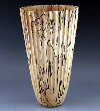 Flower wood turning by Paul Petrie