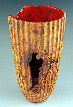 Flower wood turning by Paul Petrie