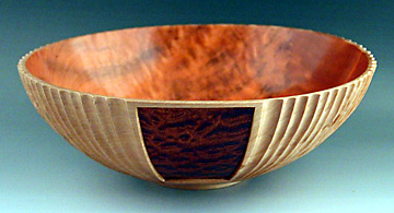 Flower wood turning by Paul Petrie