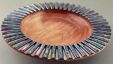 Flower wood turning by Paul Petrie