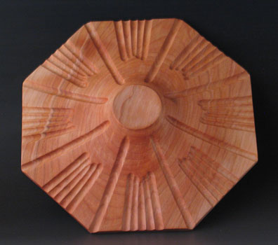 Octagon Flame bottom by Paul Petrie